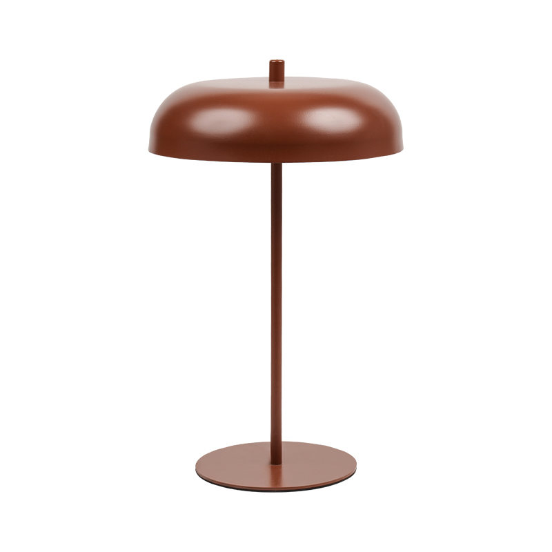 Lampada da tavolo in metallo vintage a LED