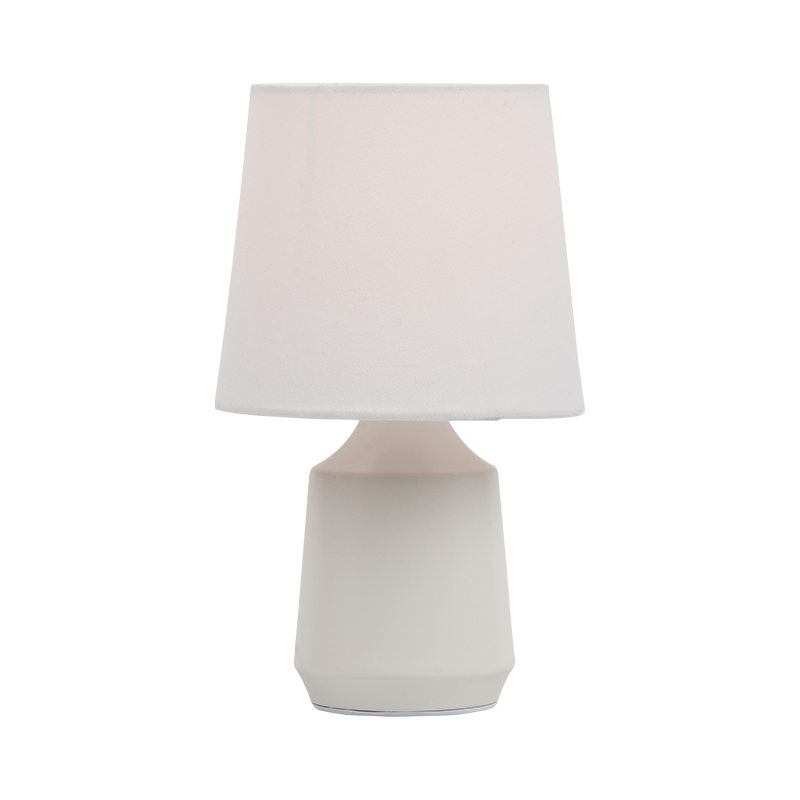 Lampada da tavolo semplice in metallo