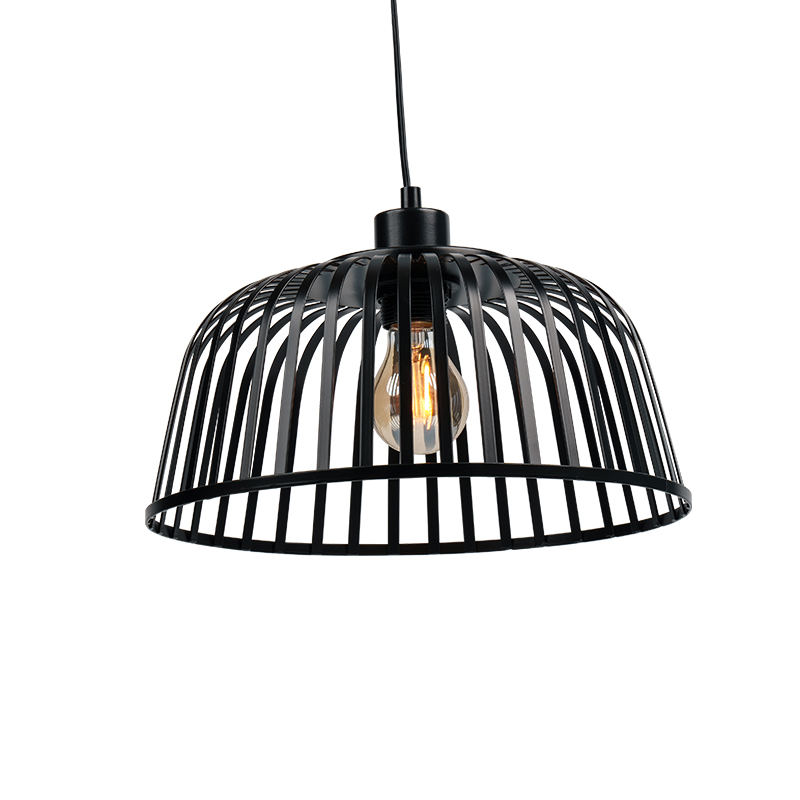Lampadario di ferro vintage