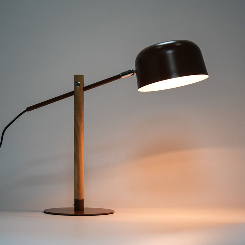 Lampada da tavolo da lettura in metallo da ufficio