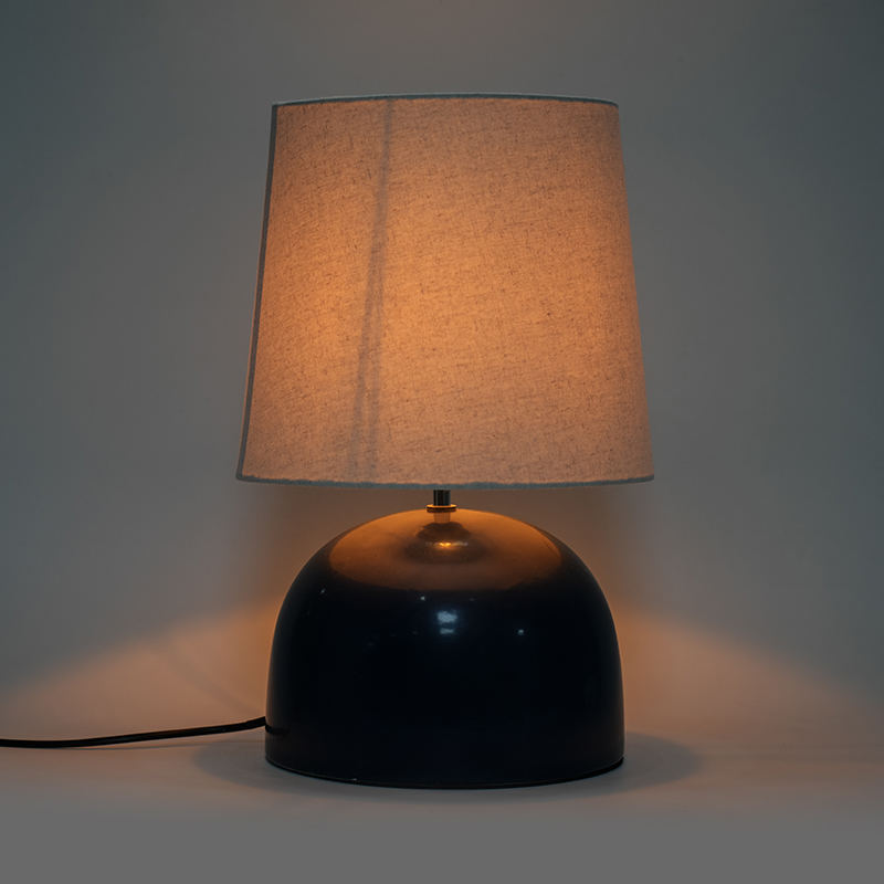 Lampada da tavolo in ceramica rotonda semplice semplice