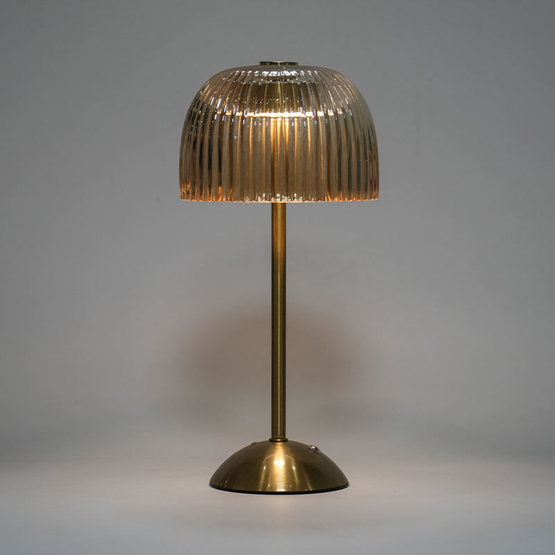 Lampada da tavolo a ricarica retrò American LED