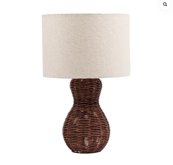 Quali sono i vantaggi della lampada da tavolo artistica Rattan fatta a mano in termini di protezione ambientale e sostenibilità?