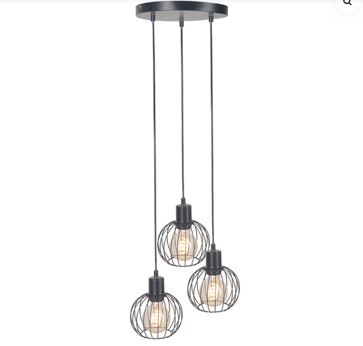 Quale effetto può portare il lampadario di ferro a tre teste di ferro nello spazio domestico?
